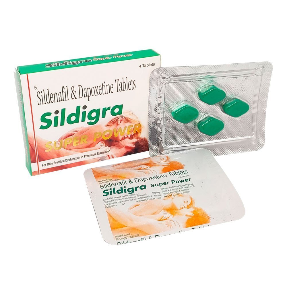 Sildigra Super Power 100 MG + 60 MG
